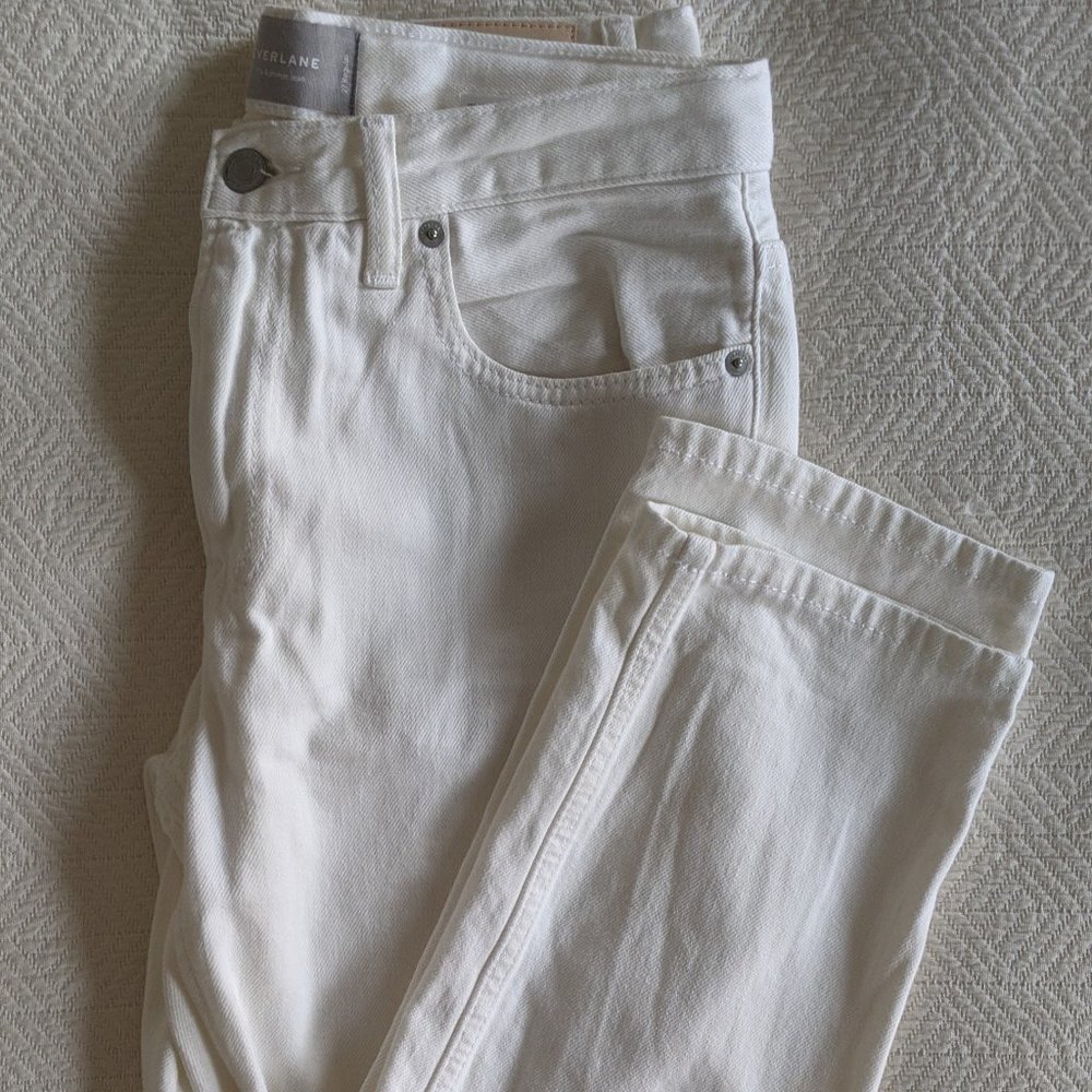 Everlane The Summer Jean, White, 27R